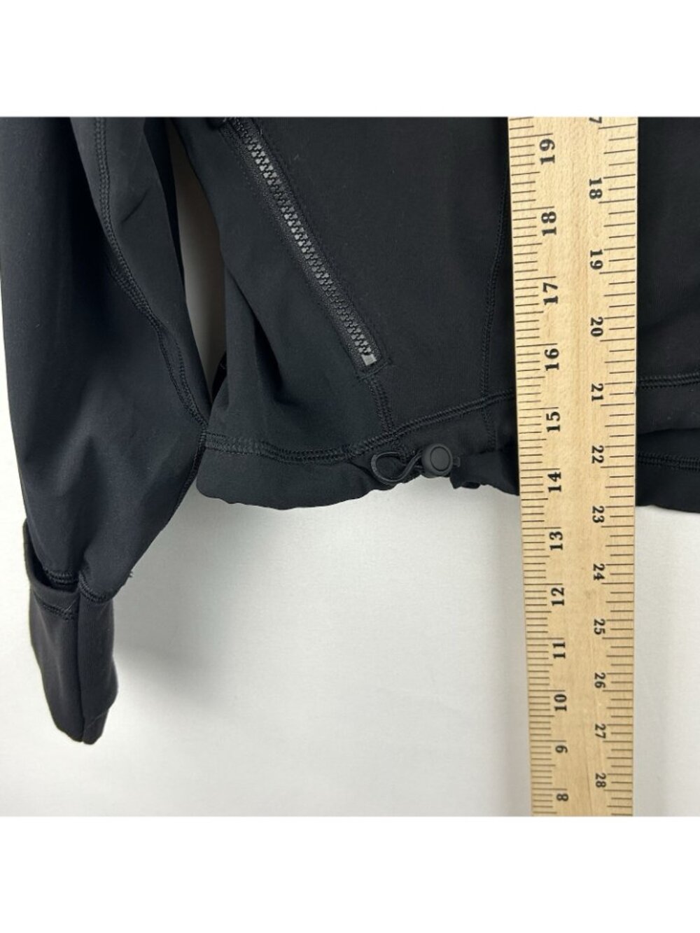 Lululemon Define Relaxed Fit Luon Jacket Womens Size 0 Black LW3HD3S Full Zip - Picture 7 of 16